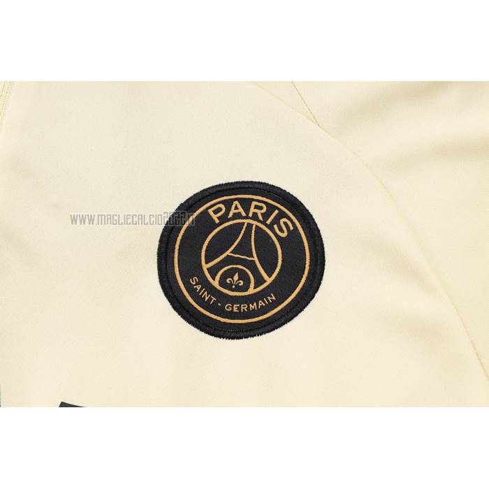 Tuta da Track de Felpa del Paris Saint-Germain Bambino 2023-2024 Beige